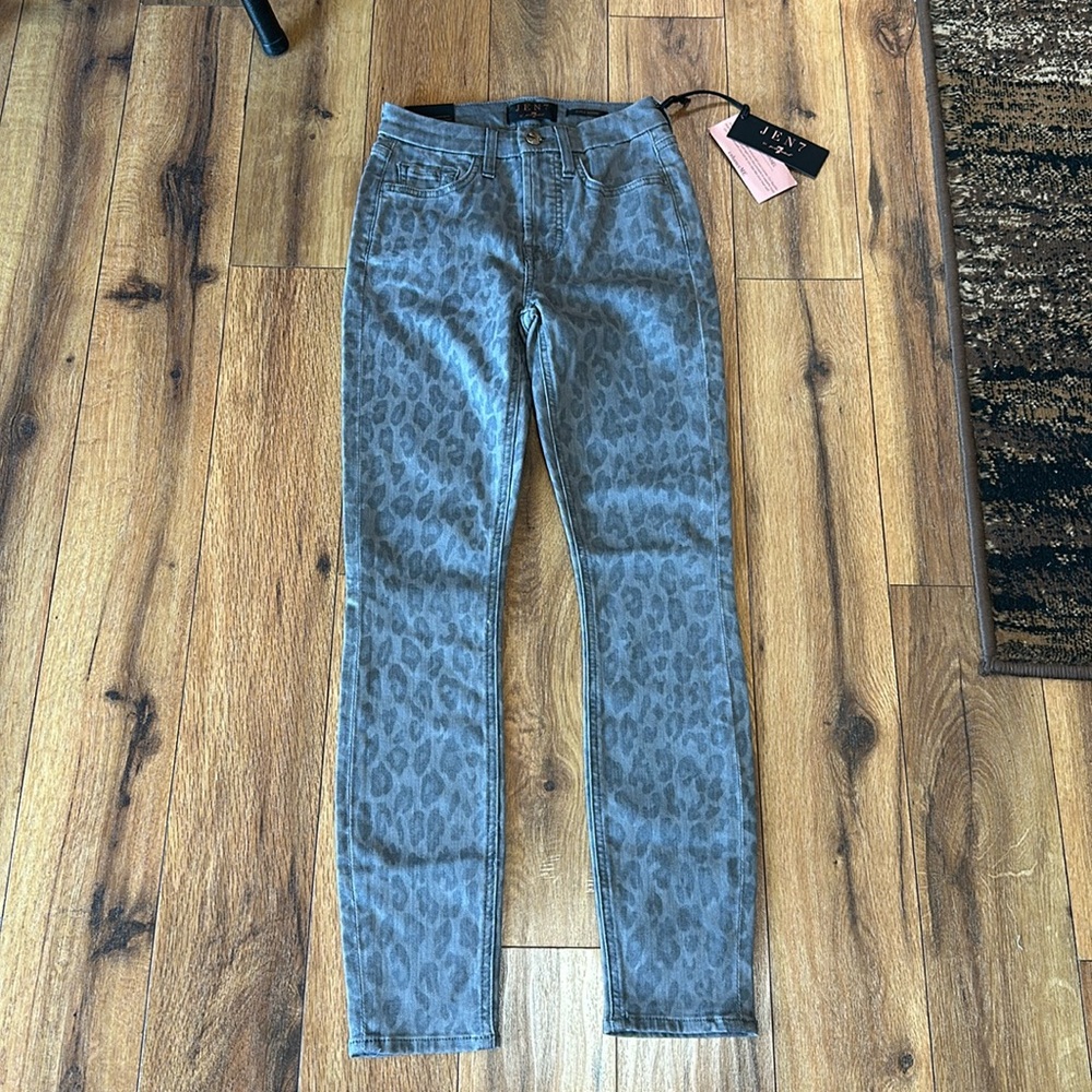 JEN 7 by 7 For all man kind Animal Print Jeans